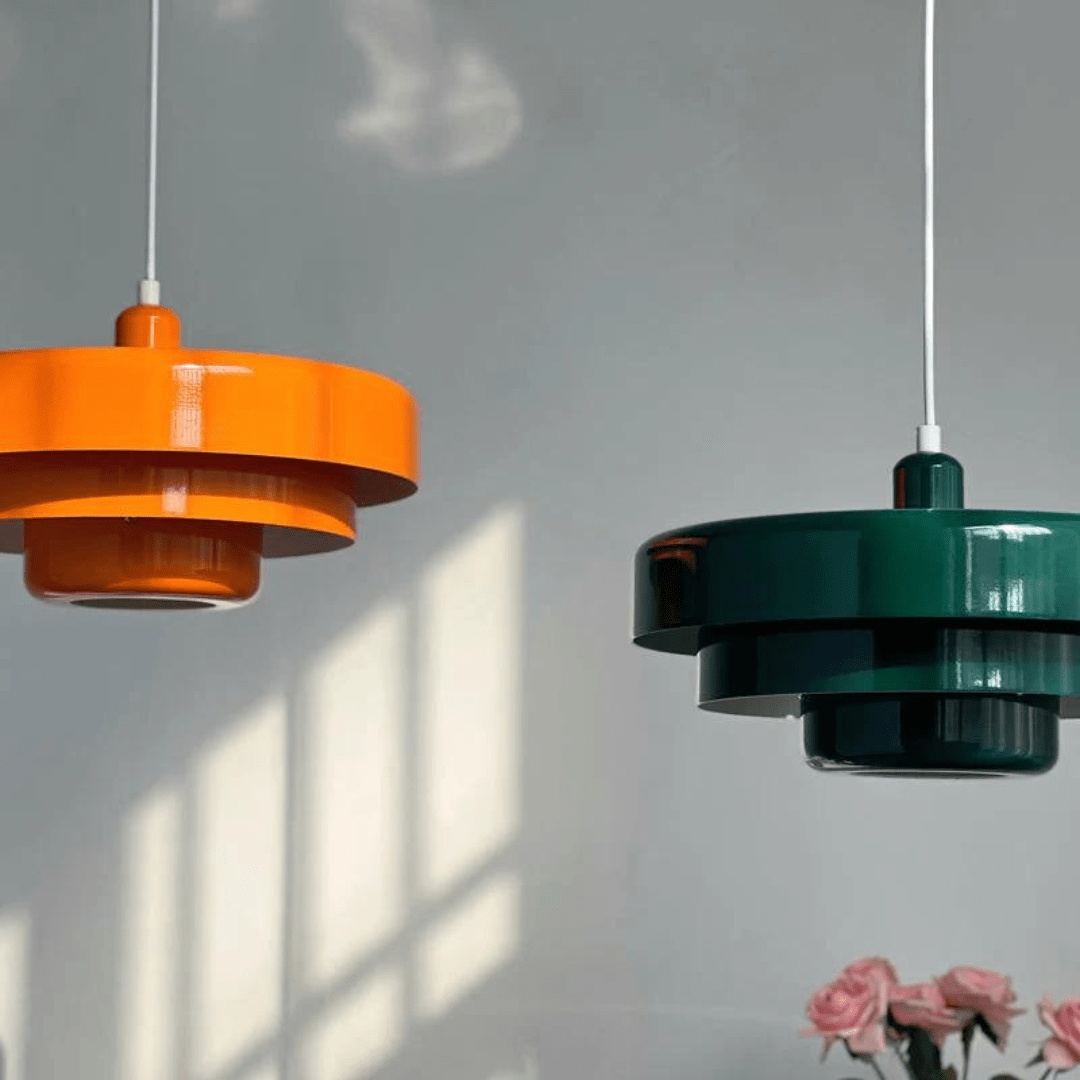 TRILORA – Elegant three-level pendant light in macaron colors