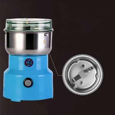TurboGrind Electric Spice and Grain Mill – High-Speed Grinder in Stainless Steel