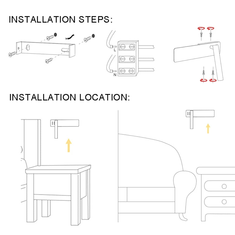 TWIRLLITE – Rotatable LED Lamp for Flexibly Adjustable Bed Lighting