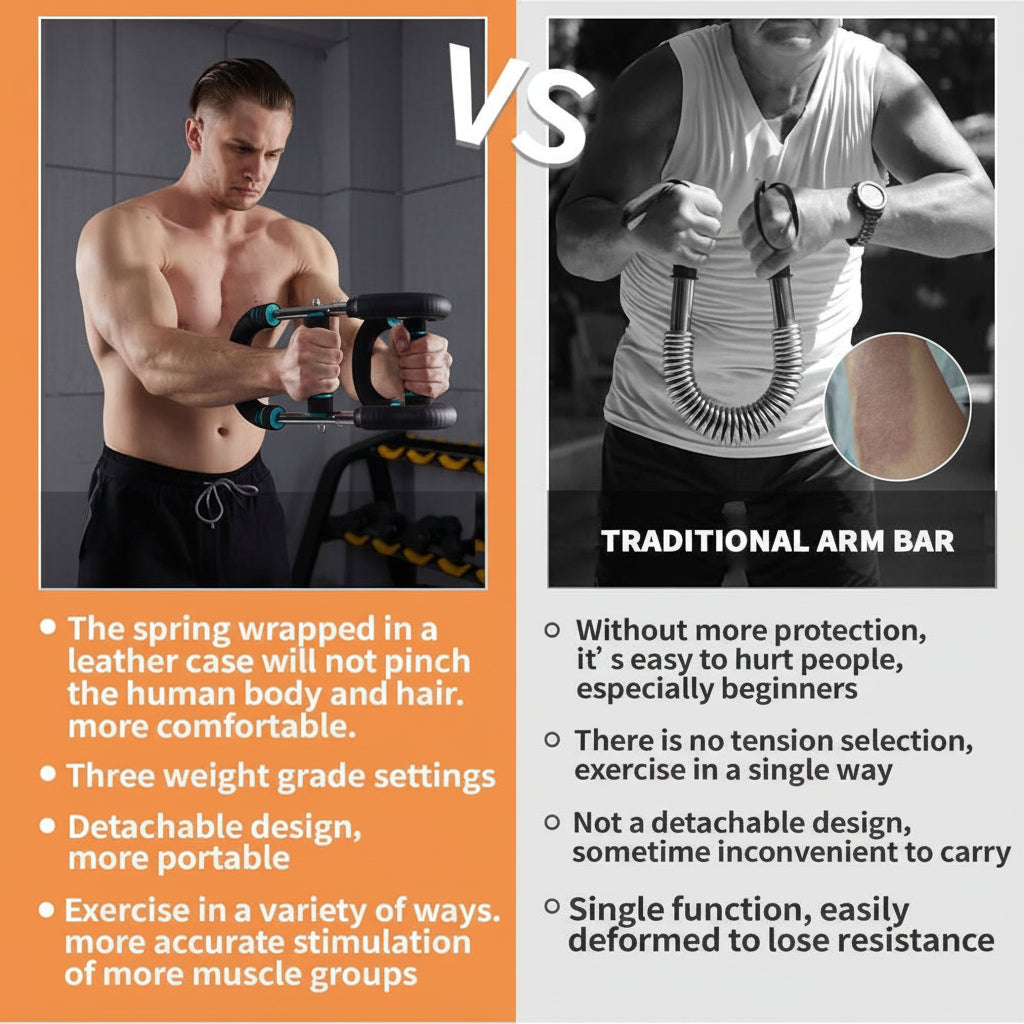 TWISTERFLEX – Adjustable Training Bar for Arms & Chest