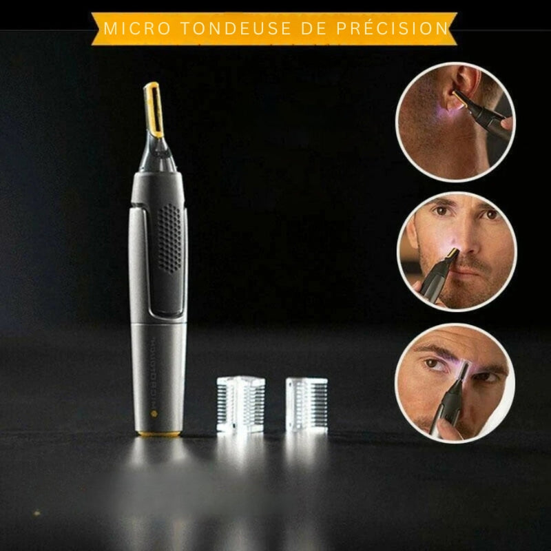Ultra-Fine Precision Trimmer for Beard, Nose, and Eyebrows