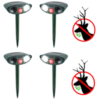 Solar Ultrasonic Pest Repeller - Keep Critters Away