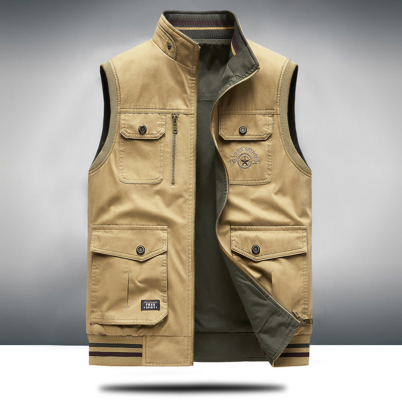 Unisex Utility Vest with Pockets