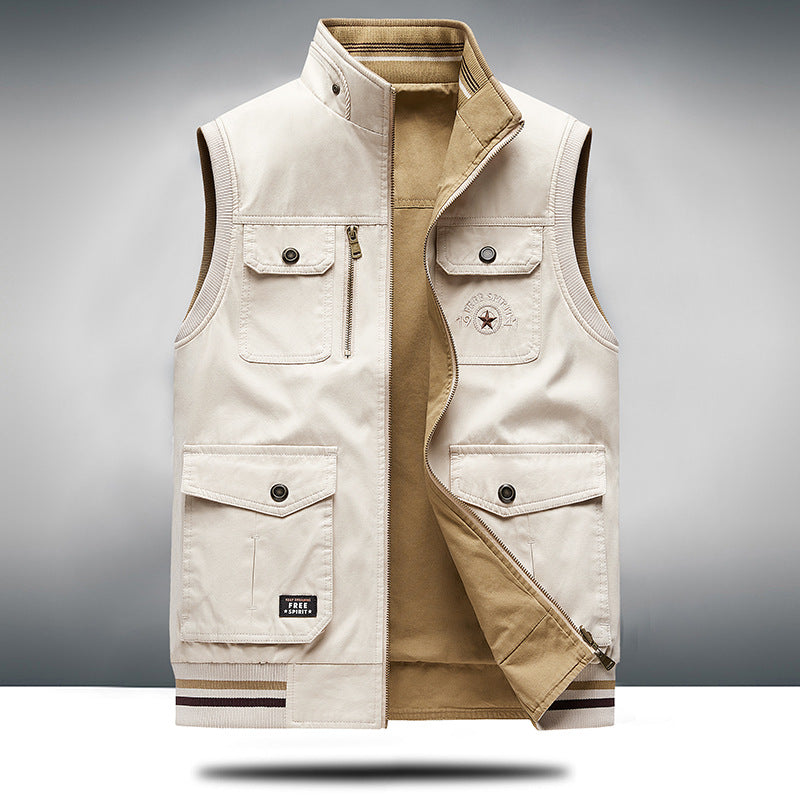 Unisex Utility Vest with Pockets