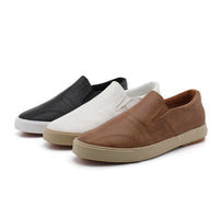 Men's Slip-On Leather Sneakers