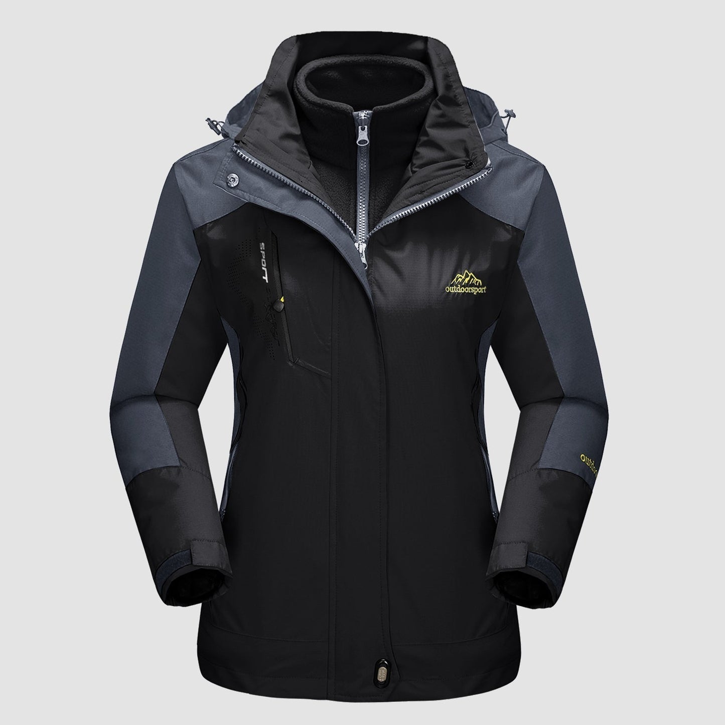 Versatile 3-in-1 All-Weather Jacket