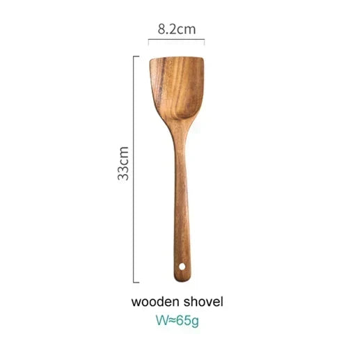 Versatile Acacia Kitchen Utensil Set