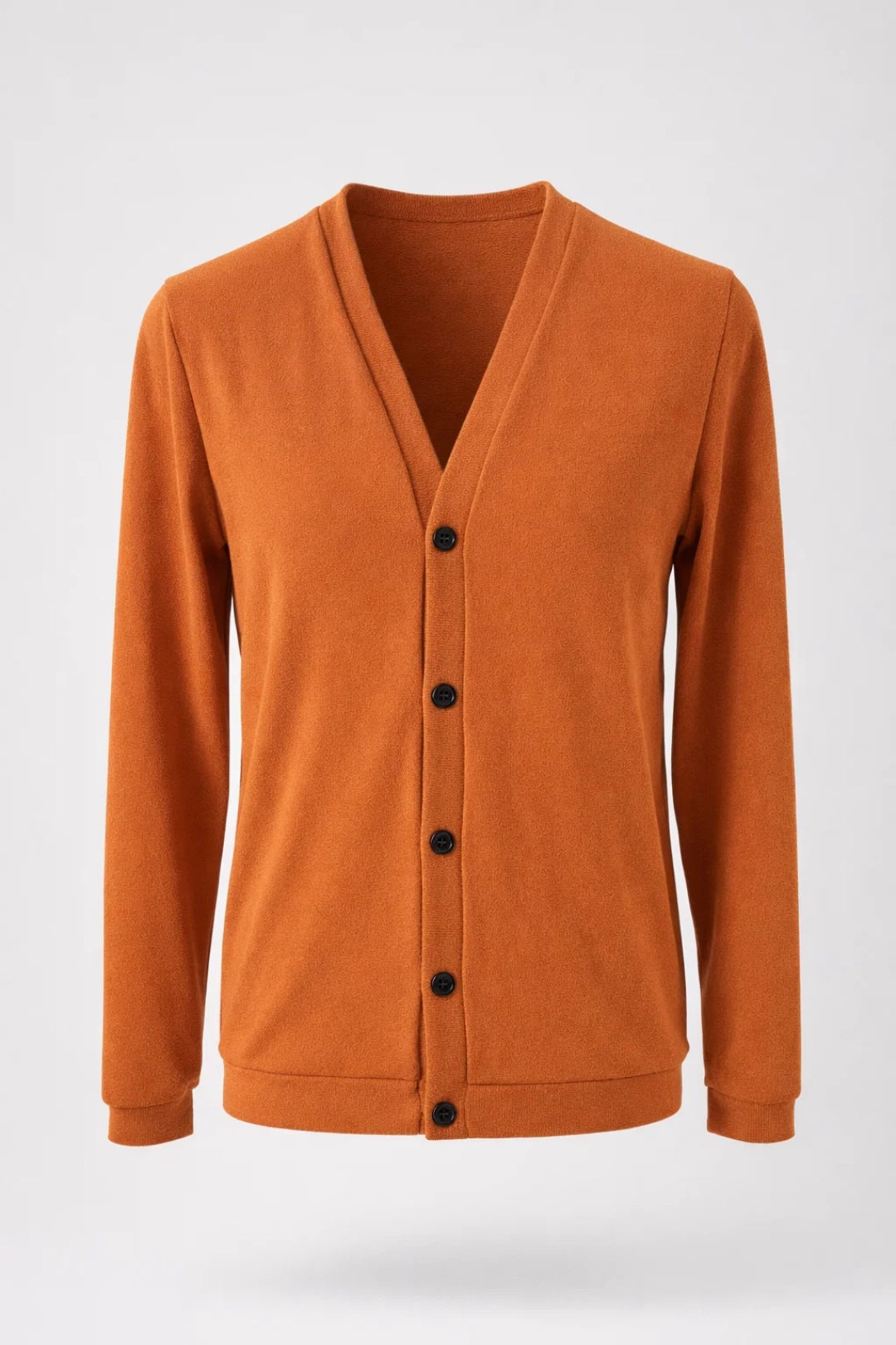 Image of Vincent | Men's Button-Front V-Neck Cardigan