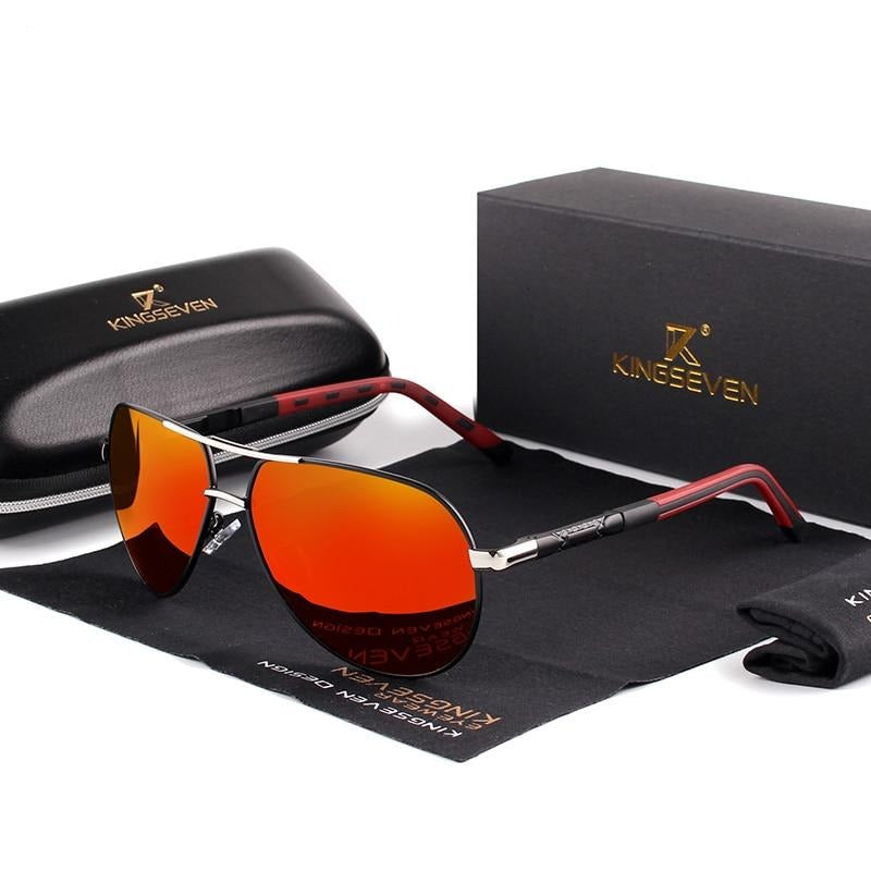 Vintage Polarized Aluminum Sunglasses for Men