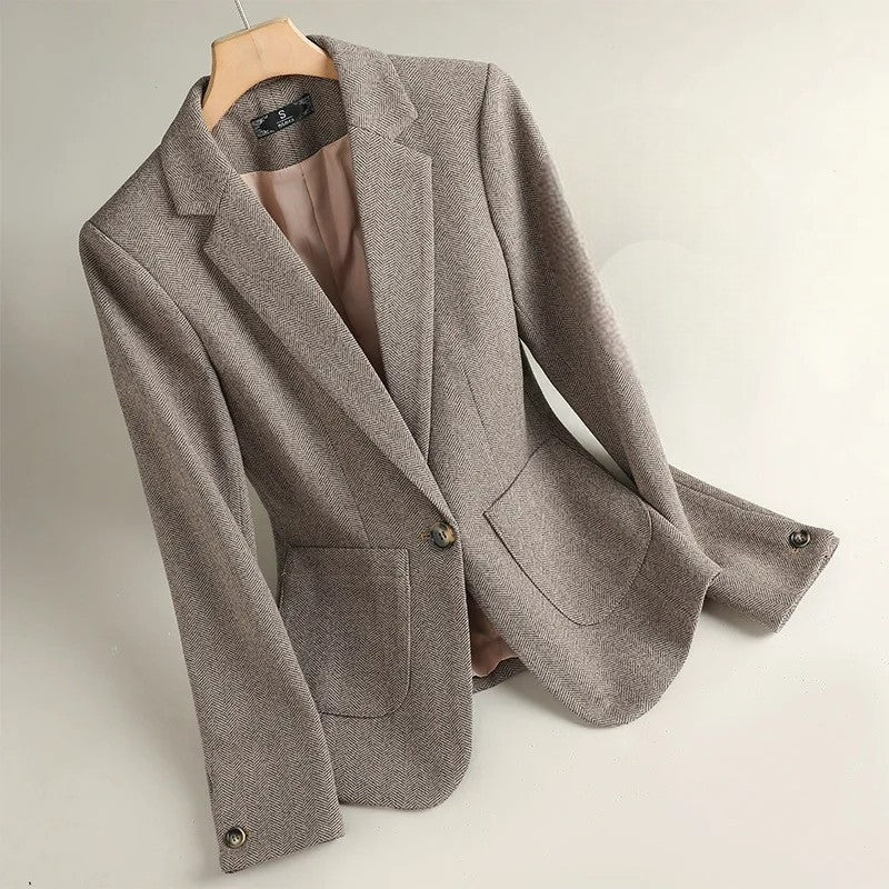 Image of Violet | Women's Long Sleeve Classic Blazer