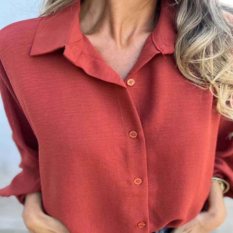 Image of Virginia | Women's Long Sleeve Button-Up Blouse