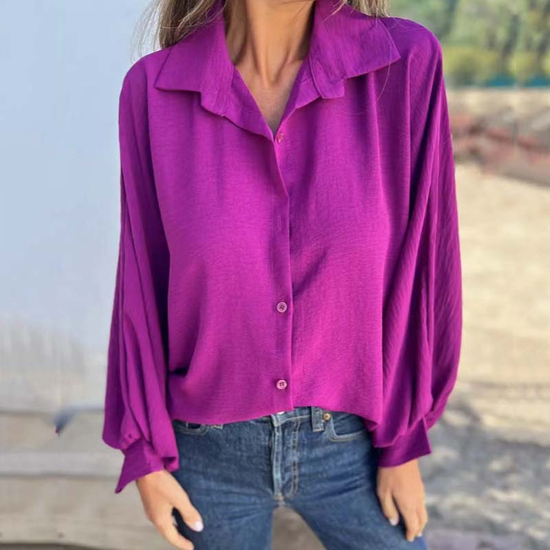 Image of Virginia | Women's Long Sleeve Button-Up Blouse