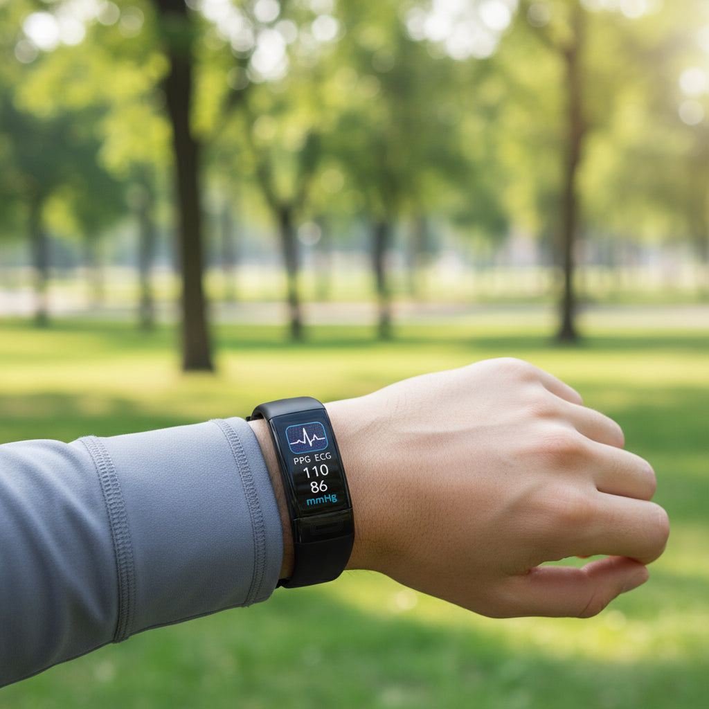 VITALBAND – Smart Armband with Blood Pressure Measurement, ECG & Heart Rate Monitor