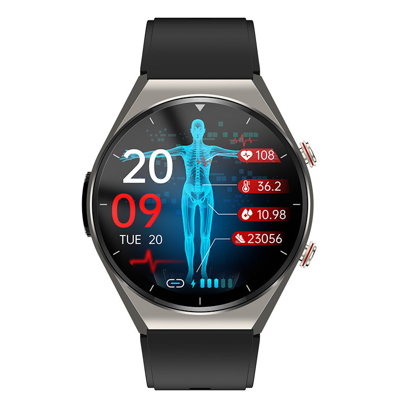 VitaPulse Pro Watch for Glucose, BP, ECG and HRV Health