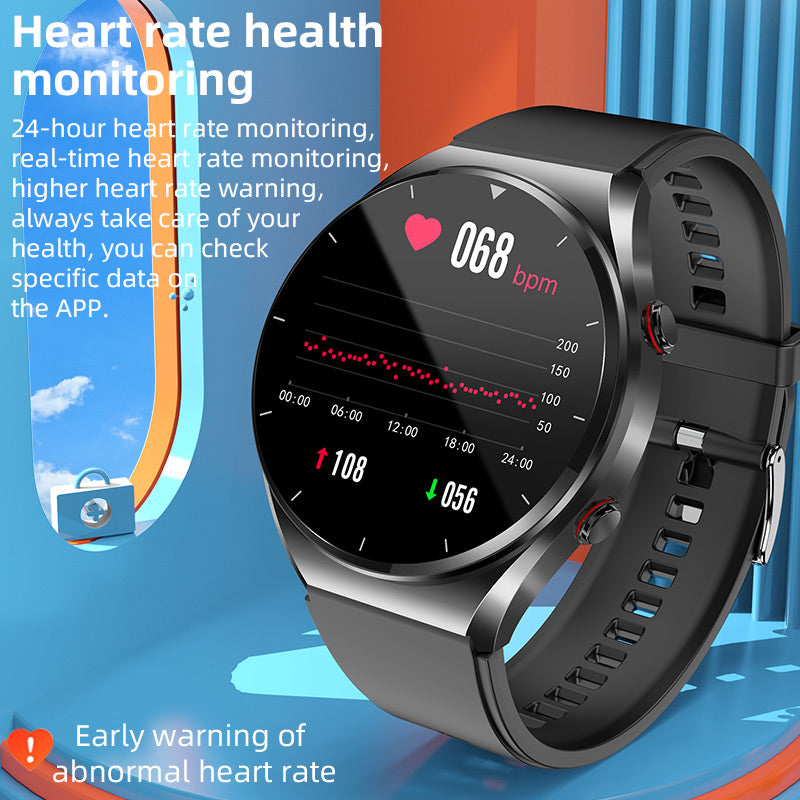 VitaPulse Pro Watch for Glucose, BP, ECG and HRV Health
