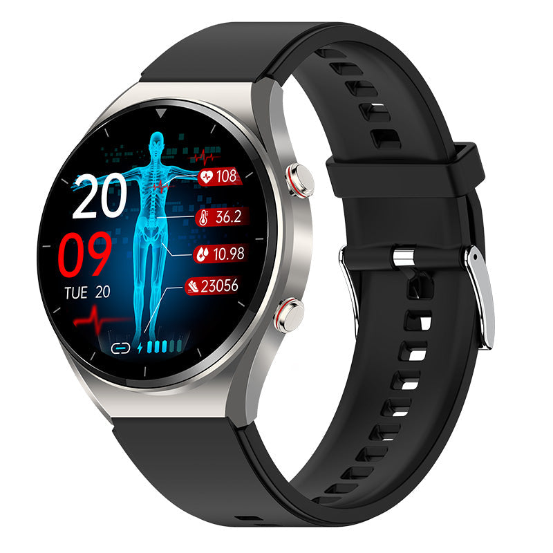 VitaPulse Pro Watch for Glucose, BP, ECG and HRV Health