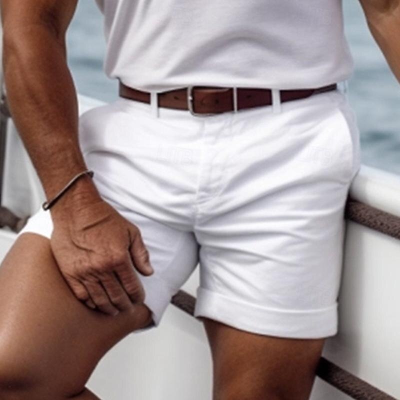 Image of Wade | Men's Cuffed Chino Shorts