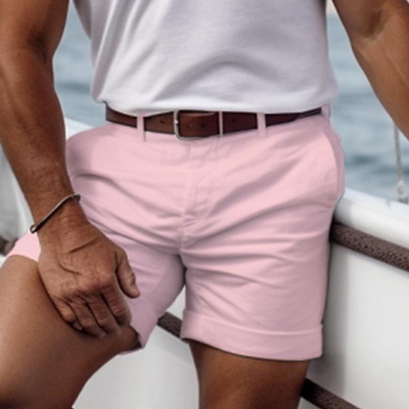 Image of Wade | Men's Cuffed Chino Shorts