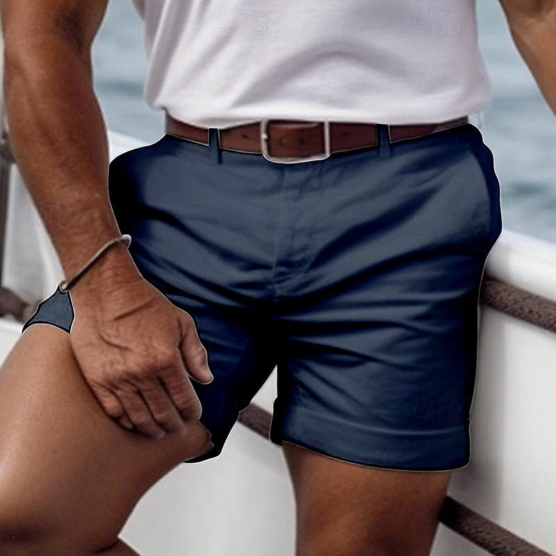 Image of Wade | Men's Cuffed Chino Shorts
