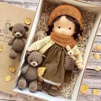 Soft Cotton Travel Doll: Cozy Companion for Little Ones
