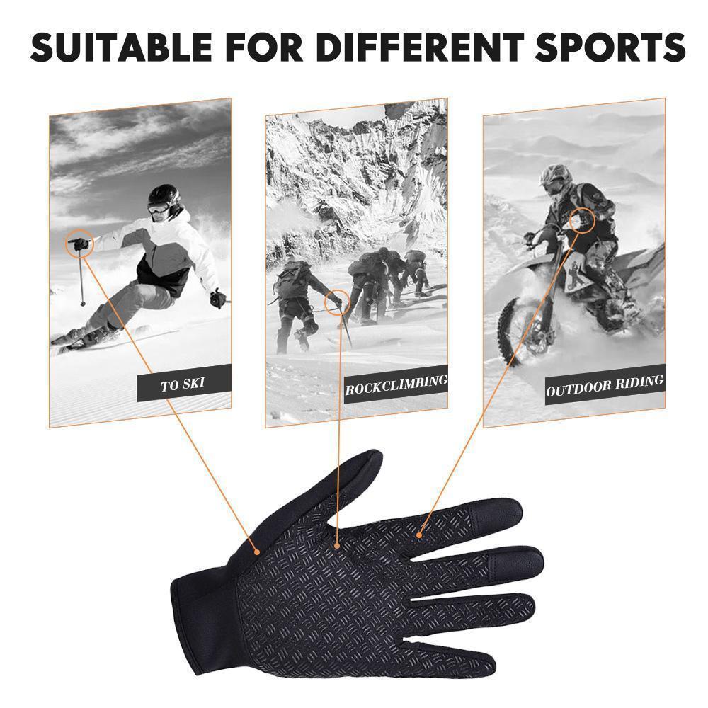 Warm Thermal Gloves for Cycling, Running, Driving