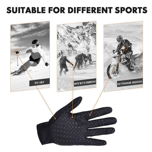 Warm Thermal Gloves for Cycling, Running, Driving