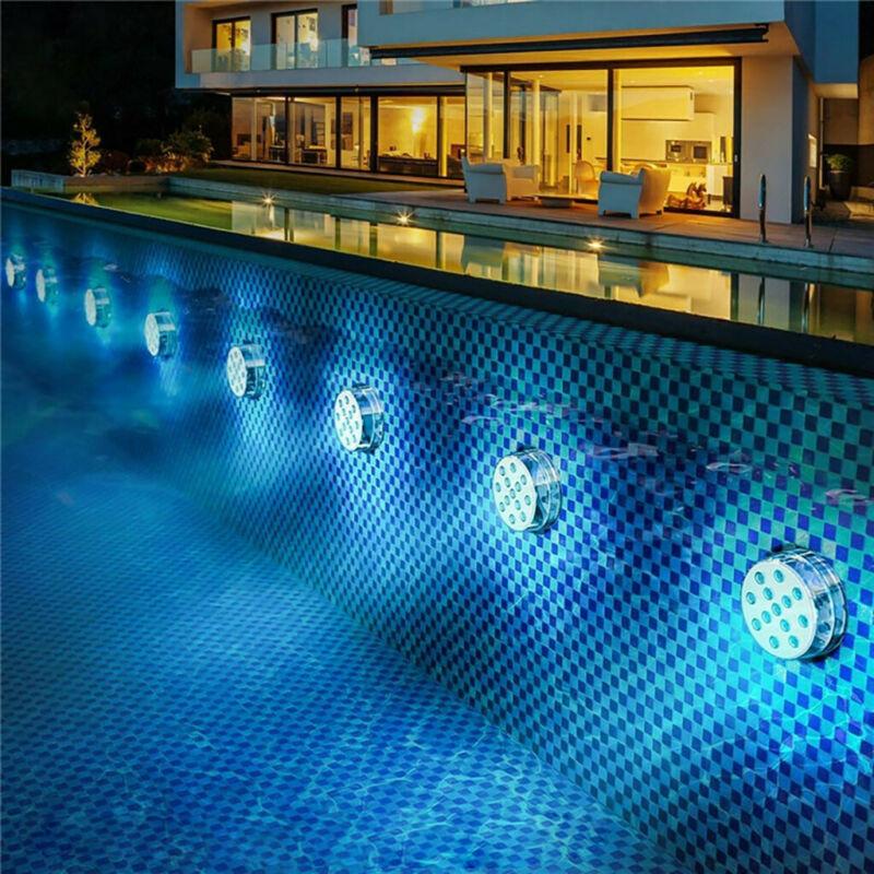 Waterproof LED Underwater Lamp with Remote - GlowRipple