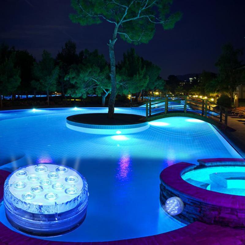 Waterproof LED Underwater Lamp with Remote - GlowRipple