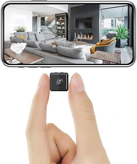 Wearclo | 1080P Mini Security Camera with Motion Detection and App Control