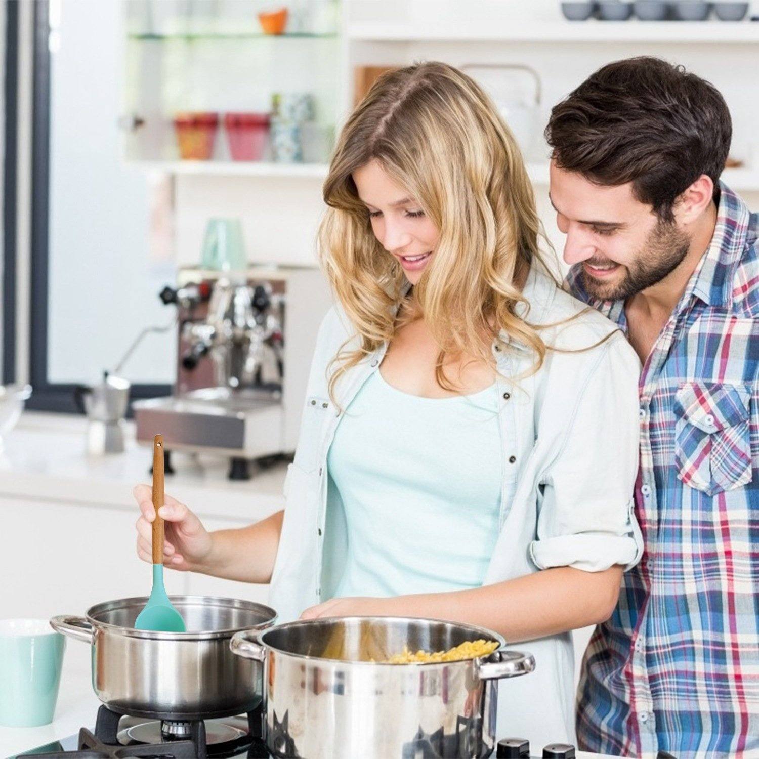 Wearclo | 11-Piece: Silicone Kitchen Utensil Set