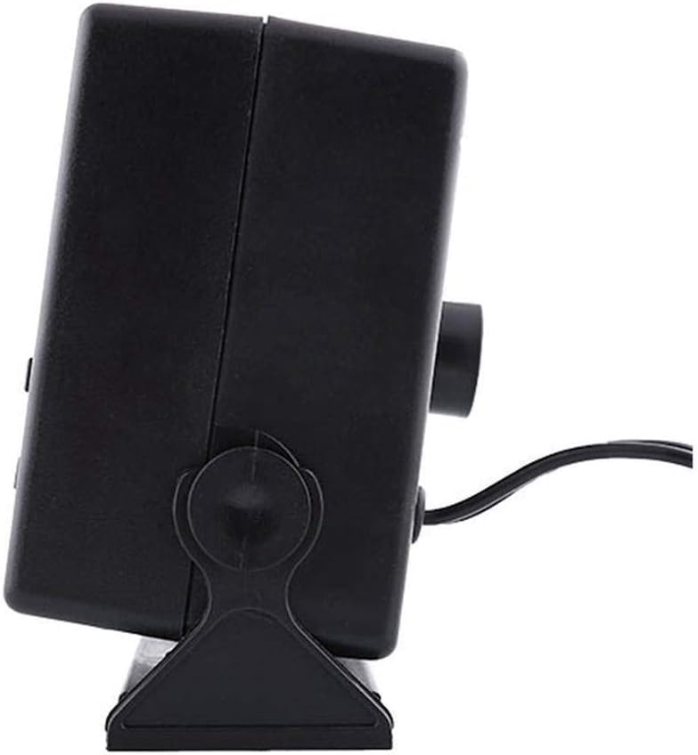 Wearclo | 12V Ceramic Car Heater | 150W-300W Portable Fan with Automatic Thermostat for Winter Use in Vehicles