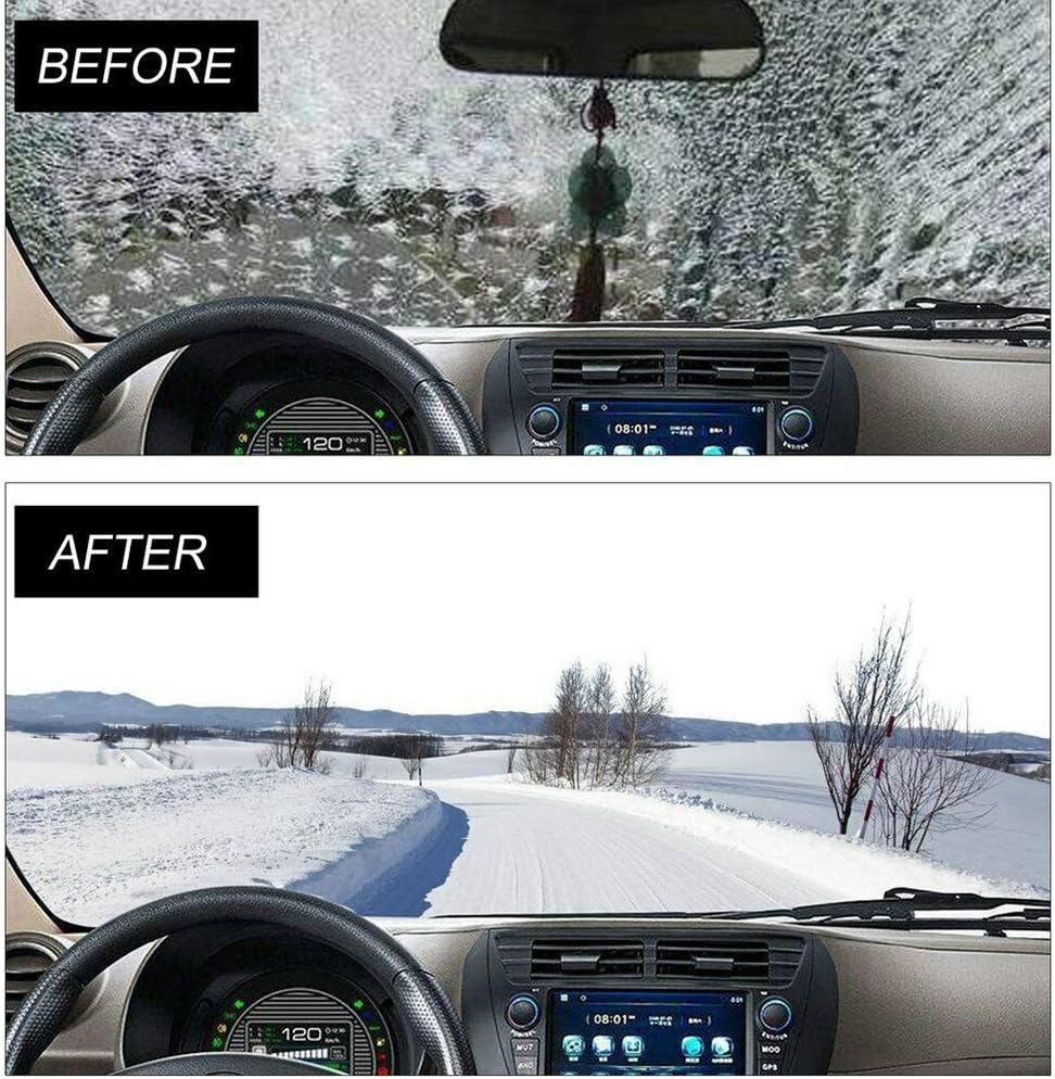Wearclo | 12V Ceramic Car Heater | 150W-300W Portable Fan with Automatic Thermostat for Winter Use in Vehicles