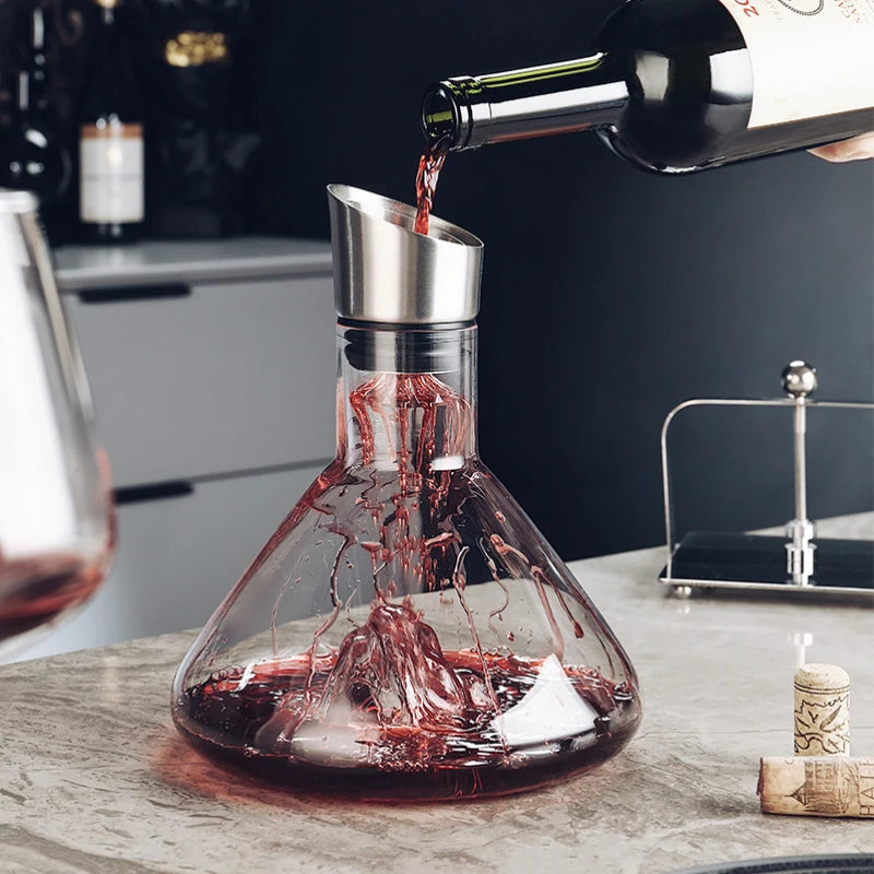 Wearclo | 1500ml wine decanter with aerator