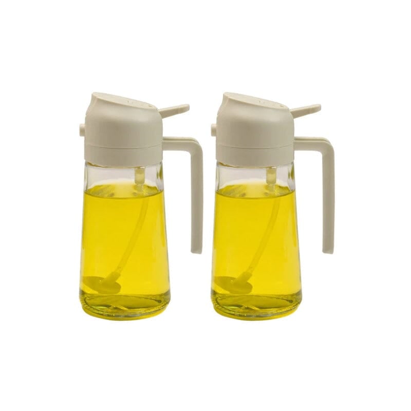 Wearclo | 2-in-1 Glass Oil Sprayer and Dispenser
