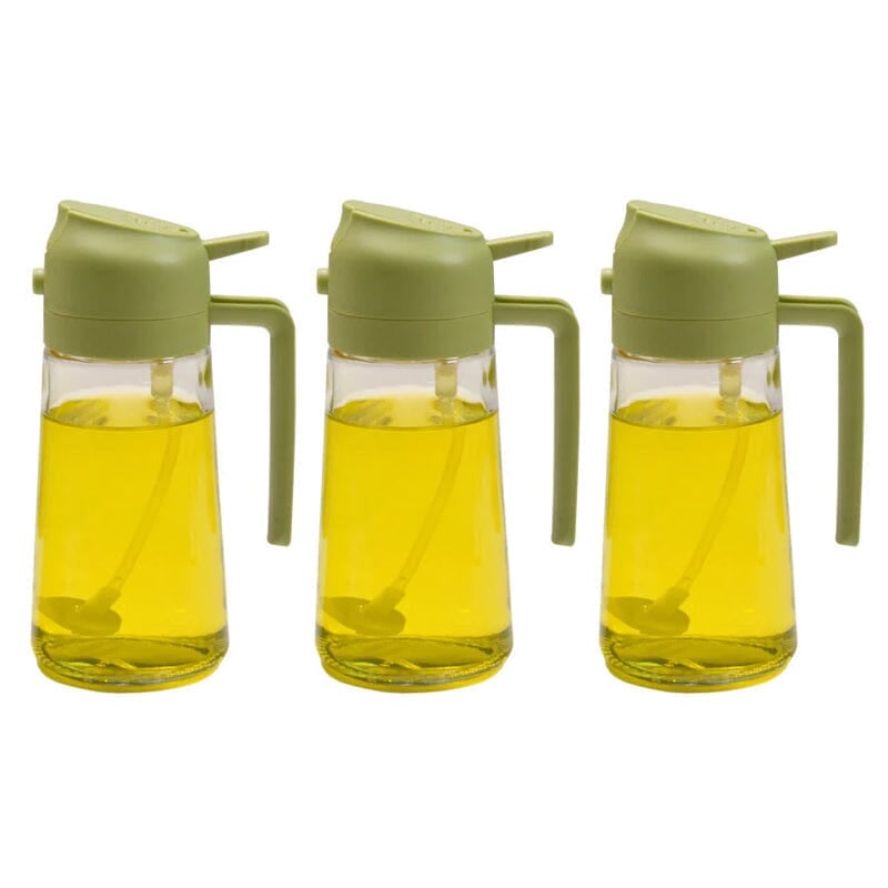 Wearclo | 2-in-1 Glass Oil Sprayer and Dispenser