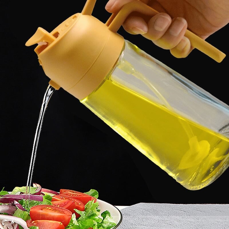 Wearclo | 2-in-1 Glass Oil Sprayer and Dispenser