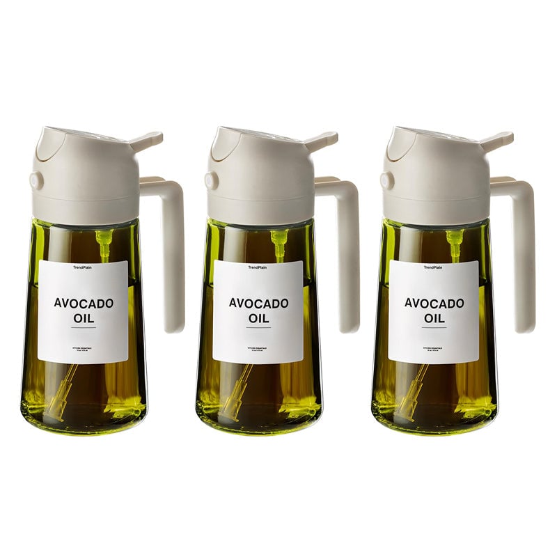 Wearclo | 2-in-1 Glass Oil Sprayer and Dispenser
