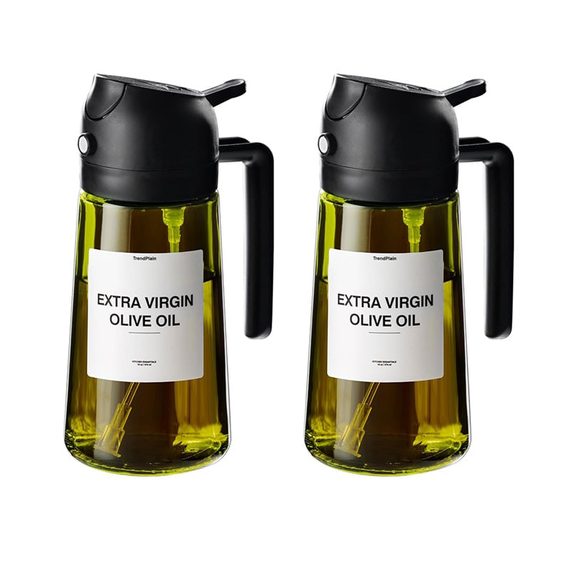 Wearclo | 2-in-1 Glass Oil Sprayer and Dispenser