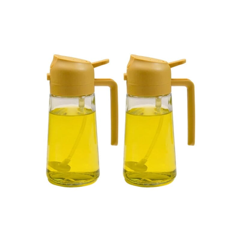 Wearclo | 2-in-1 Glass Oil Sprayer and Dispenser