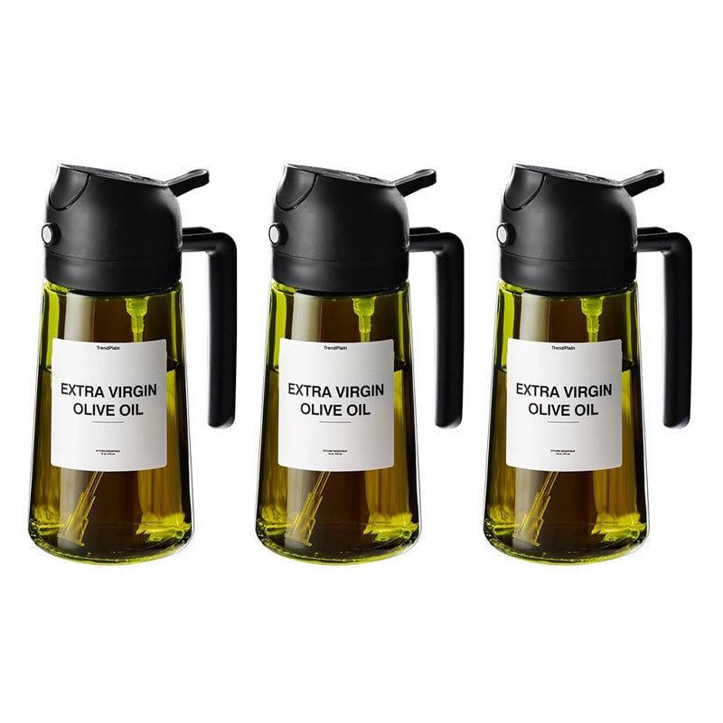 Wearclo | 2-in-1 Glass Oil Sprayer and Dispenser