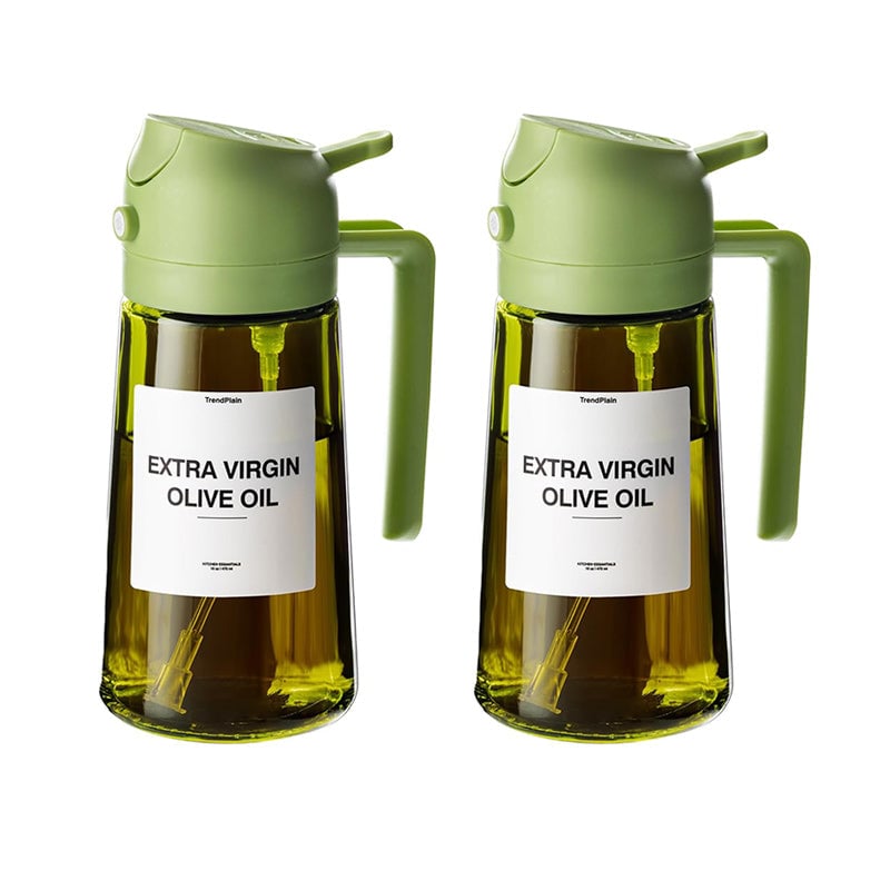 Wearclo | 2-in-1 Glass Oil Sprayer and Dispenser