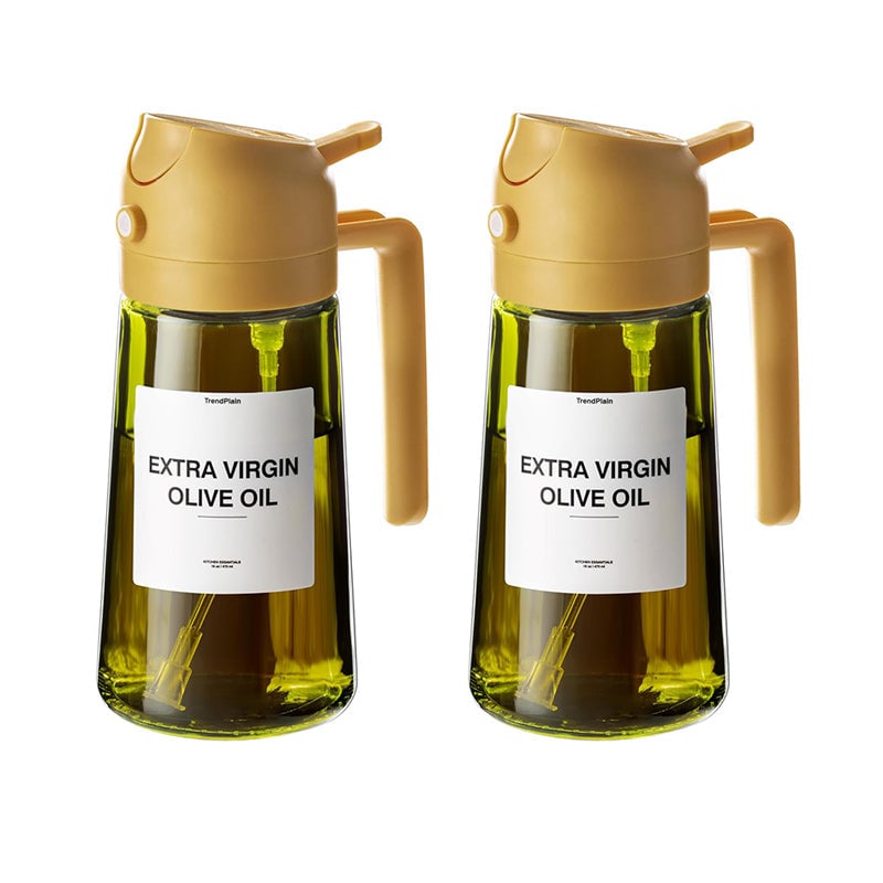 Wearclo | 2-in-1 Glass Oil Sprayer and Dispenser