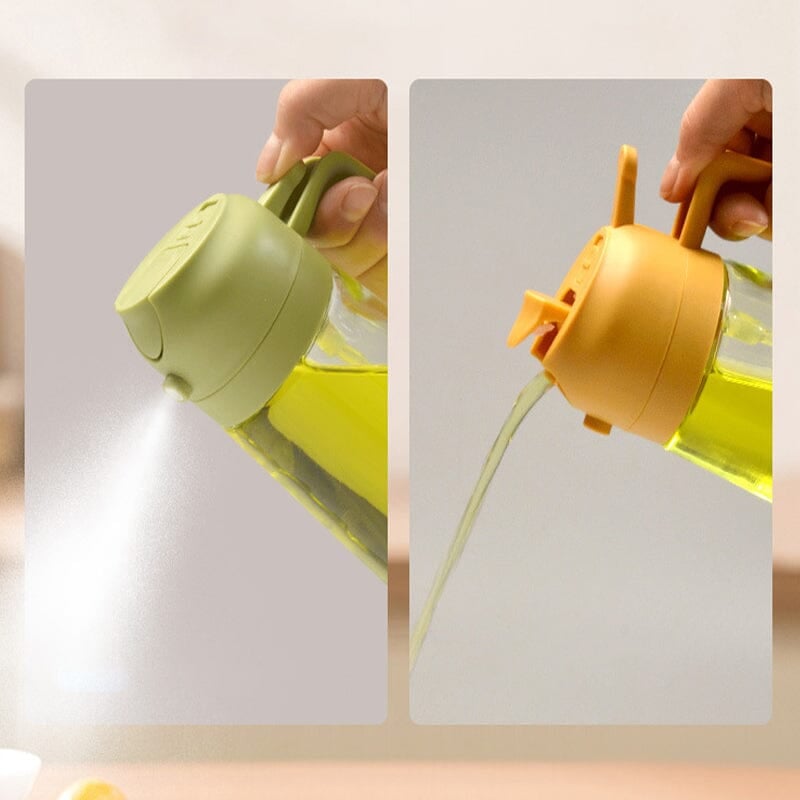 Wearclo | 2-in-1 Glass Oil Sprayer and Dispenser