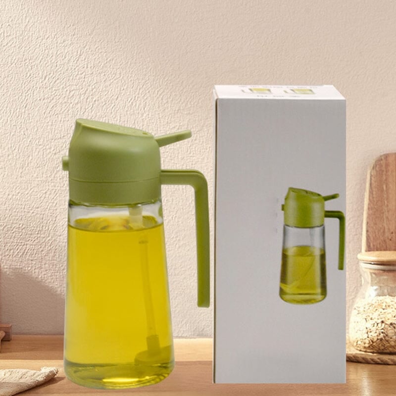 Wearclo | 2-in-1 Glass Oil Sprayer and Dispenser