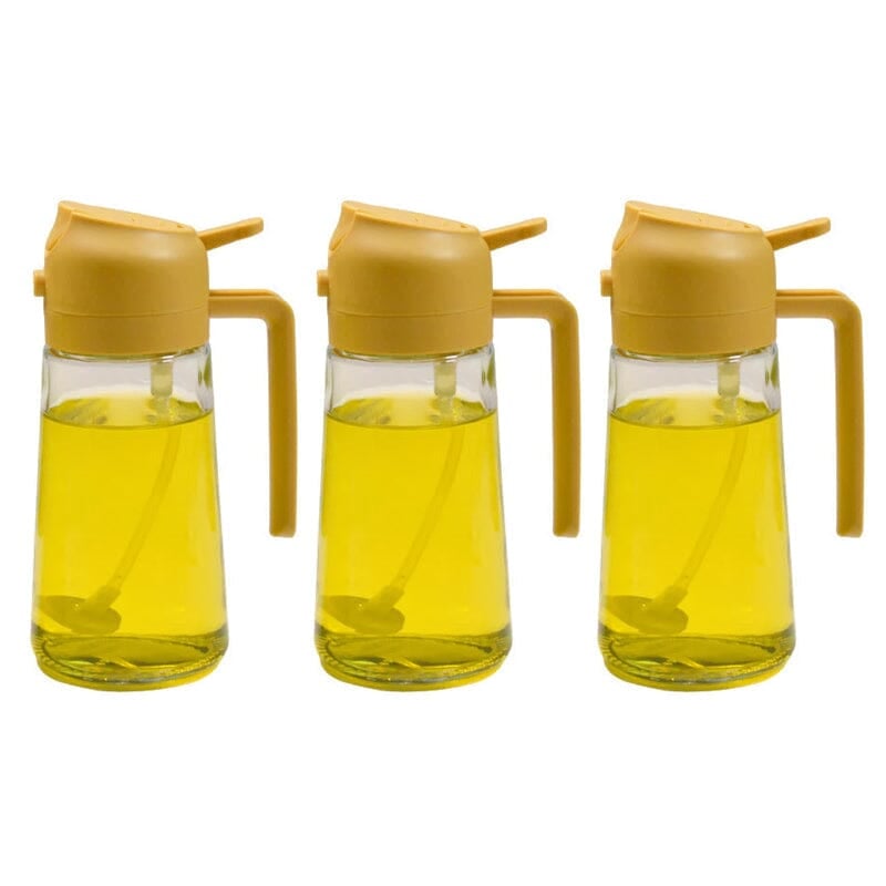 Wearclo | 2-in-1 Glass Oil Sprayer and Dispenser