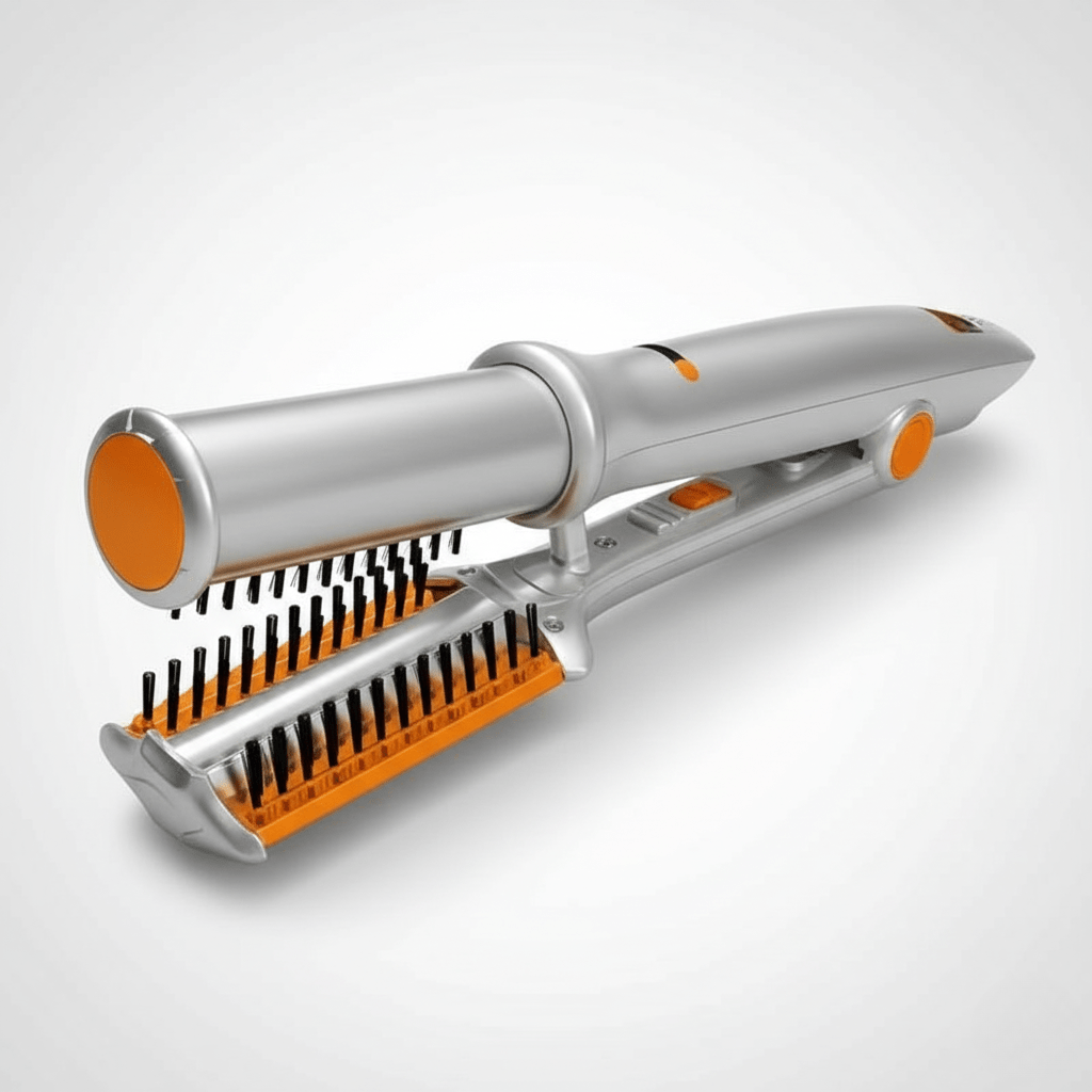 Wearclo | 2-in-1 Rotating Hair Brush for Styling and Smoothing