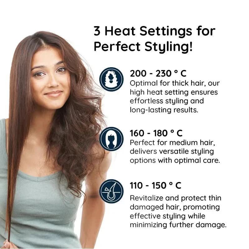 Wearclo | 2-in-1 Rotating Hair Brush for Styling and Smoothing