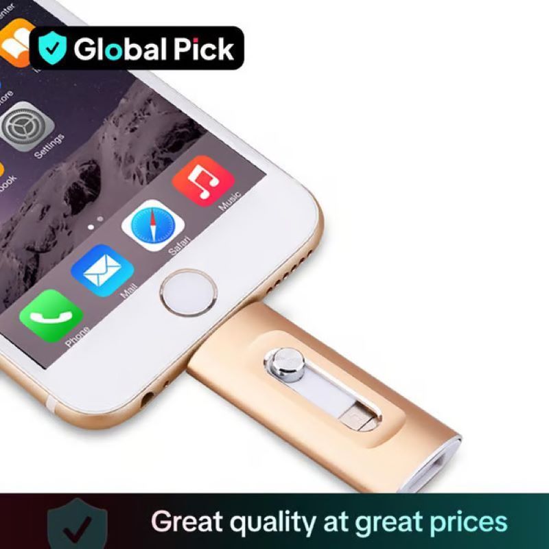 Wearclo | 3 in 1 large capacity USB flash drive for mobile phone and computer