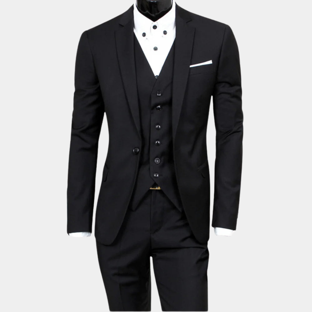 Wearclo | 3-Piece Men's Suit