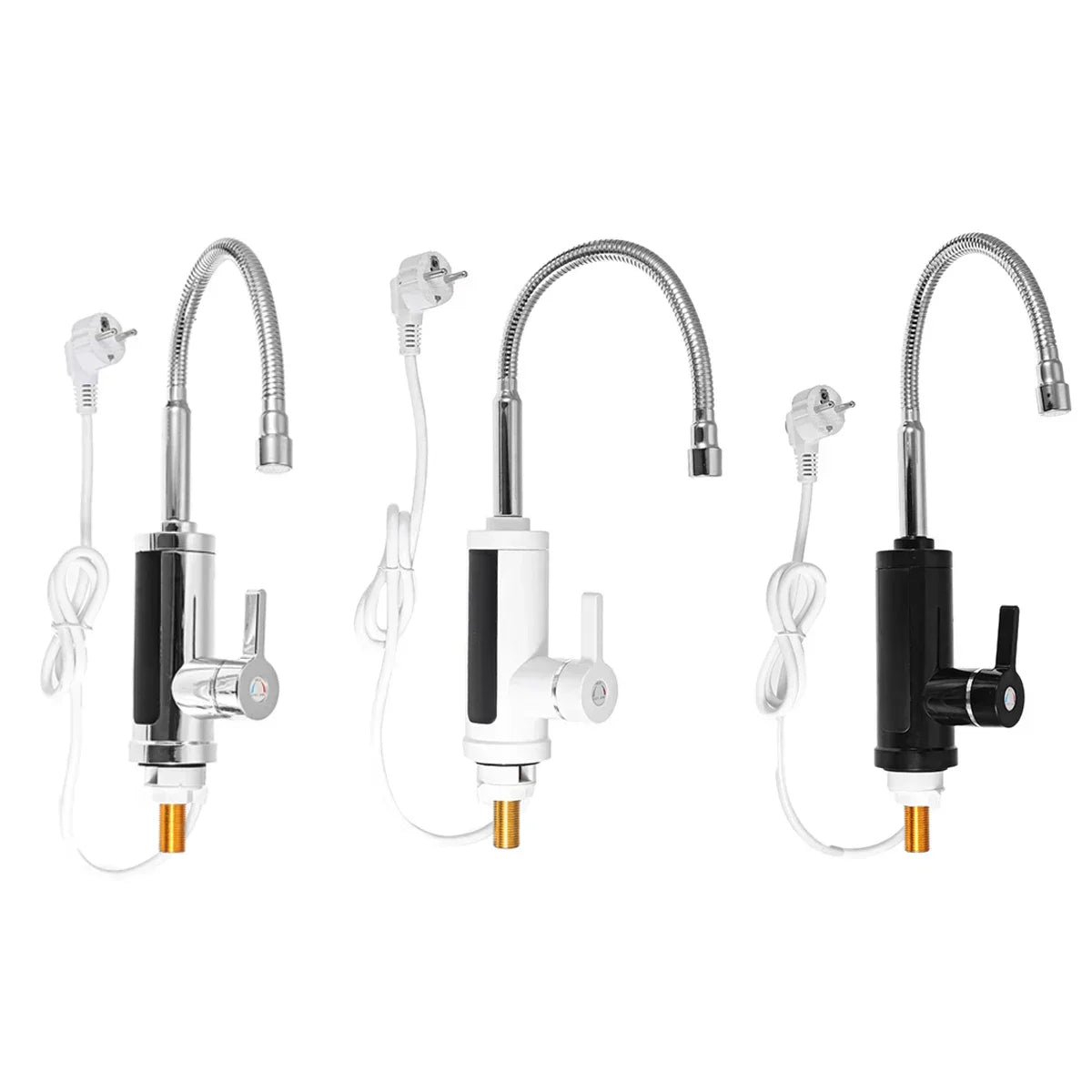 Wearclo | 3000W Electric Kitchen Faucet with Instant Hot Water - FlowHeat